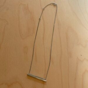 Flat Bar Necklace